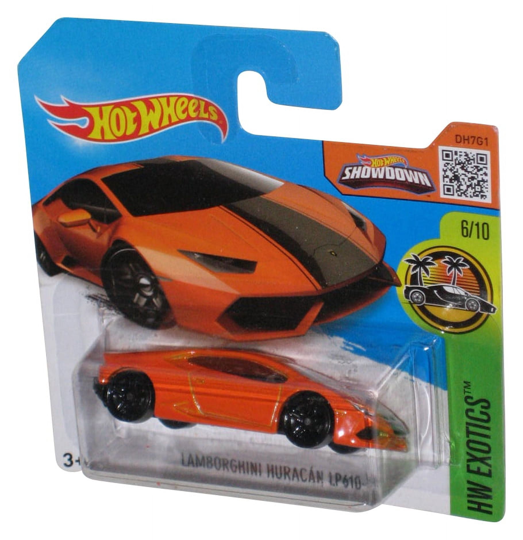 Hot Wheels HW Exotics 6 10 2015 Orange Lamborghini Huracan LP610 4 Toy Car