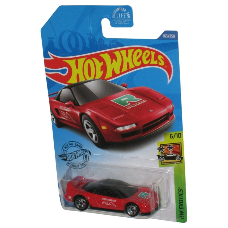 Hot Wheels HW Exotics 6/10 (2017) Red '90 Acura NSX Toy Car