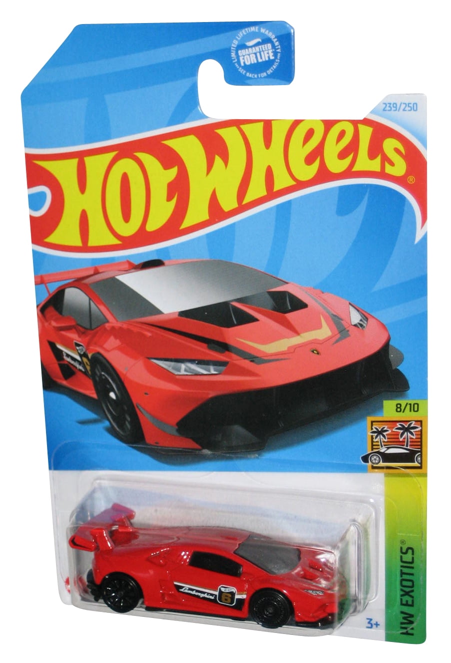 Hot Wheels Lamborghini Huracán LP 620-2 Hot Wheels HW Exotics 8/10 (2021) Red Lamborghini Huracan LP 620-2