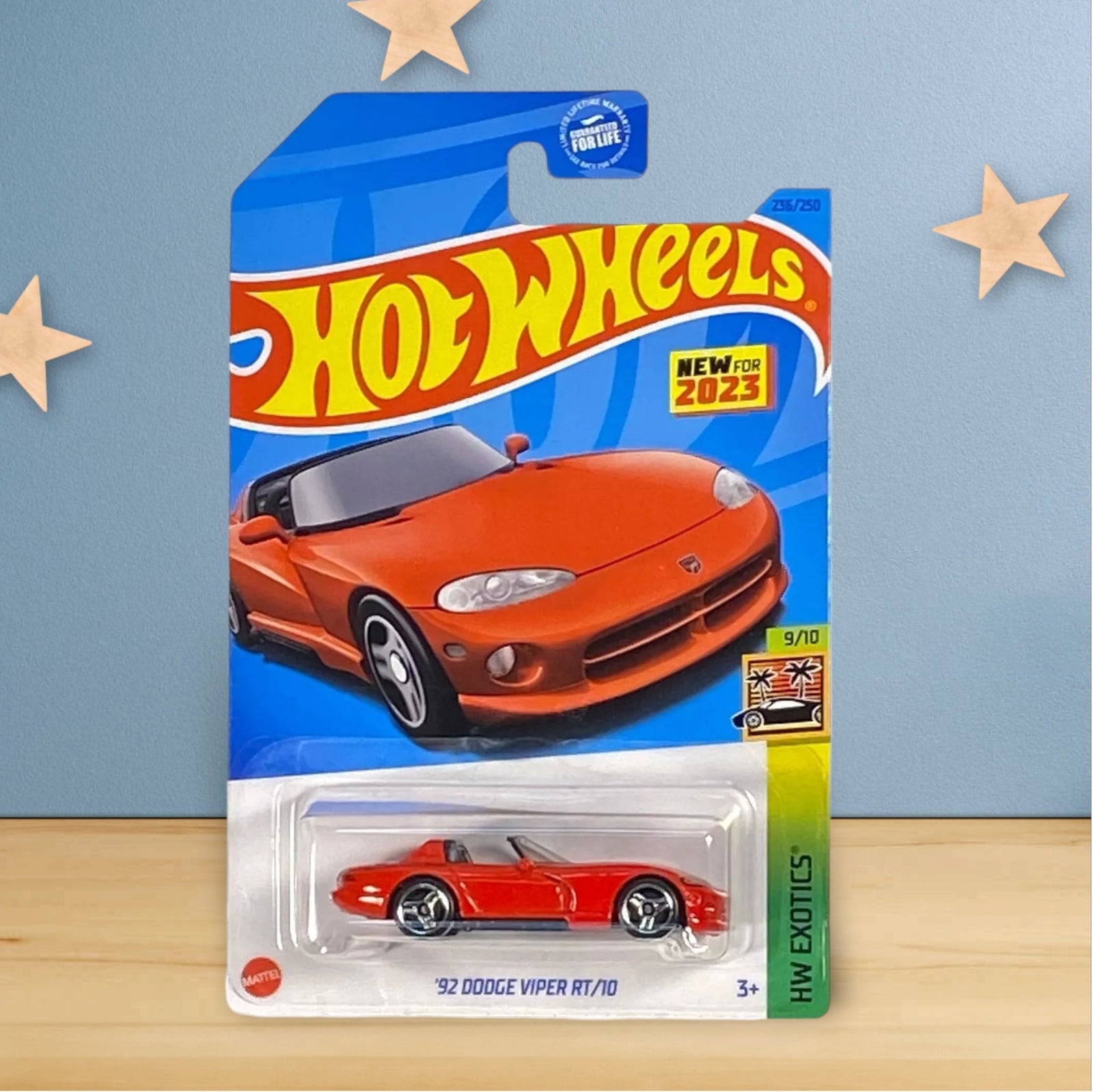 Hot Wheels HW Exotics 9/10 (2023) Red '92 Dodge Viper RT/10