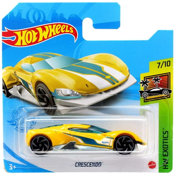 Hot Wheels HW Exotics Crescendo Diecast Car (Short Card)