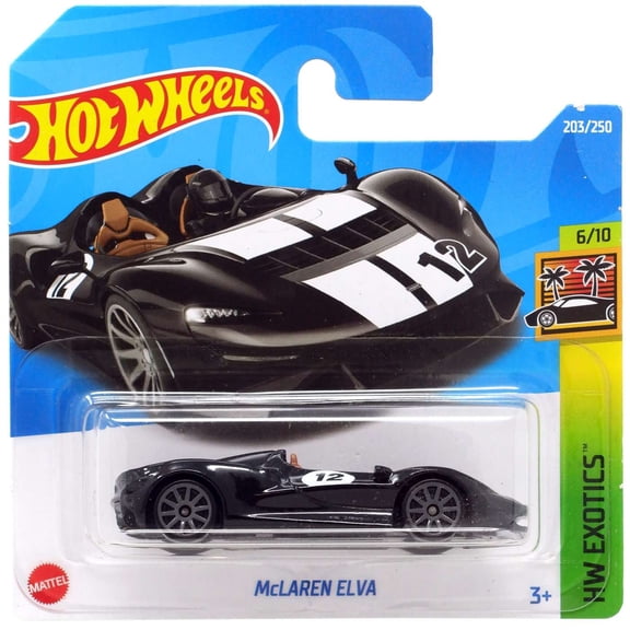 Hot Wheels HW Exotics Mclaren Elva Diecast Car (Short Card)