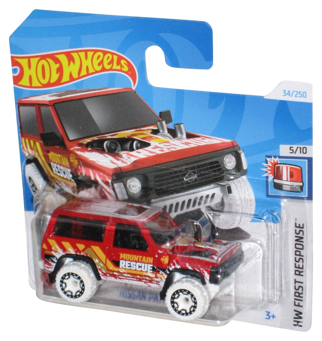 Hot Wheels HW First Response 5 10 2021 Red Nissan Patrol Custom Toy Car 34 250 Short Card Walmart Business Supplies