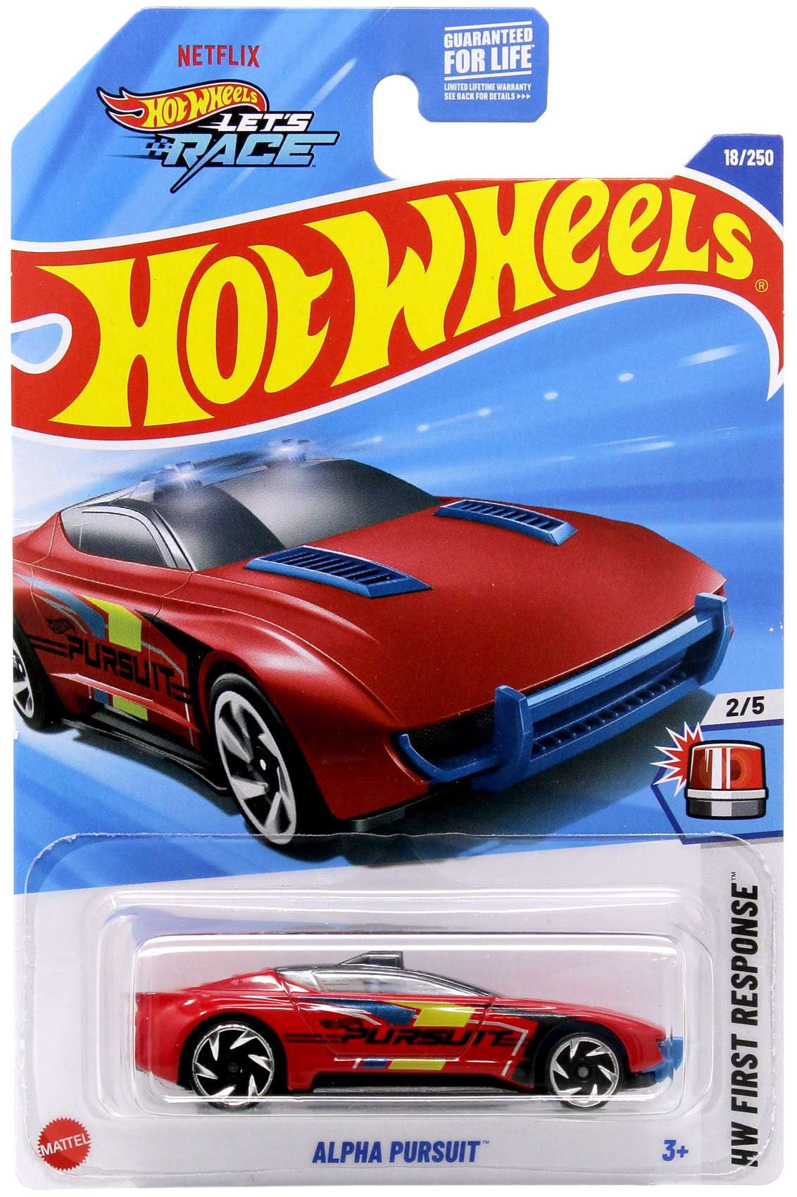 Hot Wheels HW First Response Alpha Pursuit Diecast Car - Walmart.com