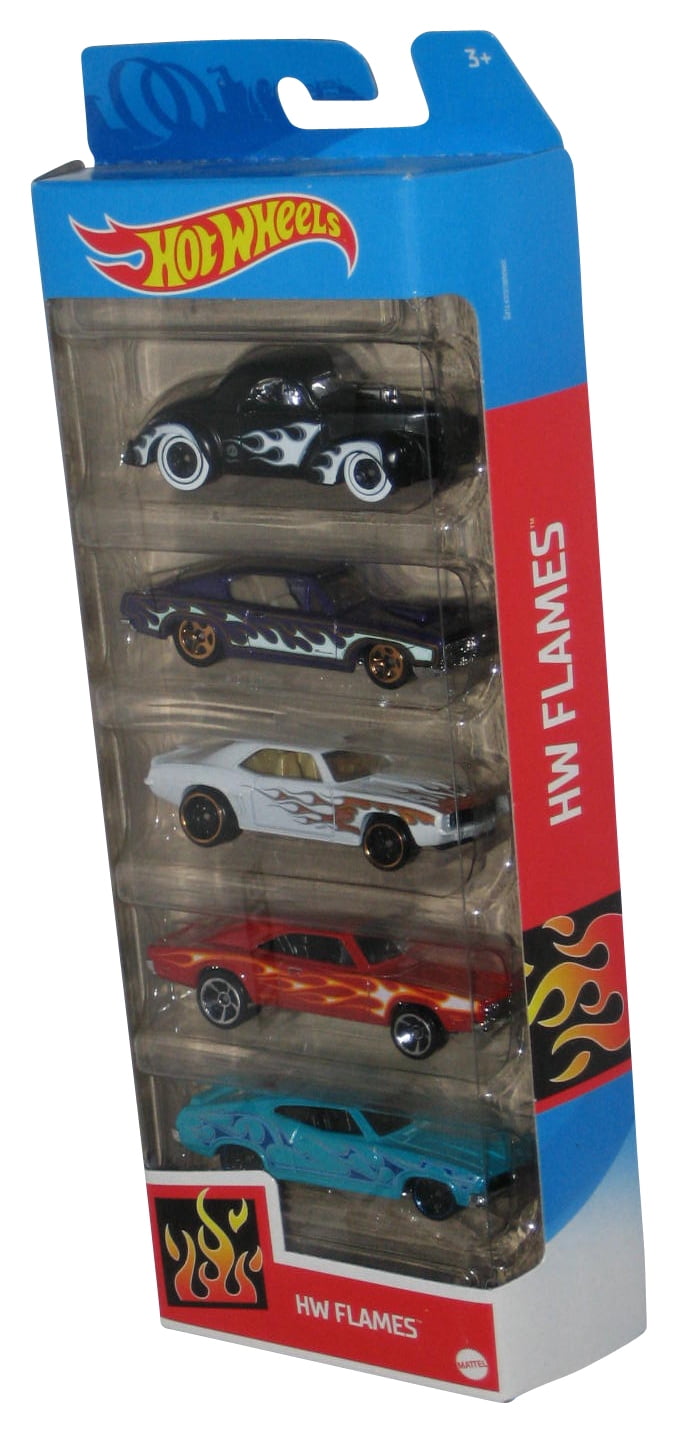 Hotwheels 5パックセット FLAMES Amazon.com: Hot Wheels HW Flames 5-Pack: 56 Ford F-100, 83