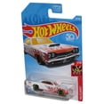 thumbnail image 1 of Hot Wheels HW Flames 7/10 (2017) White '69 Dodge Coronet Superbee Toy Car 86/365, 1 of 1