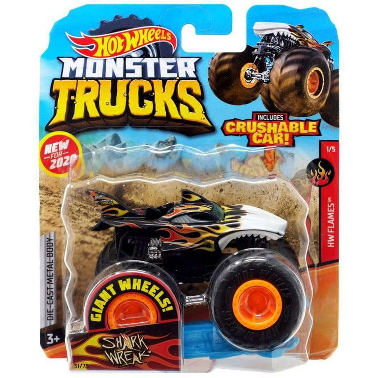 Hot Wheels HW Flames Shark Wreak Die Cast Car