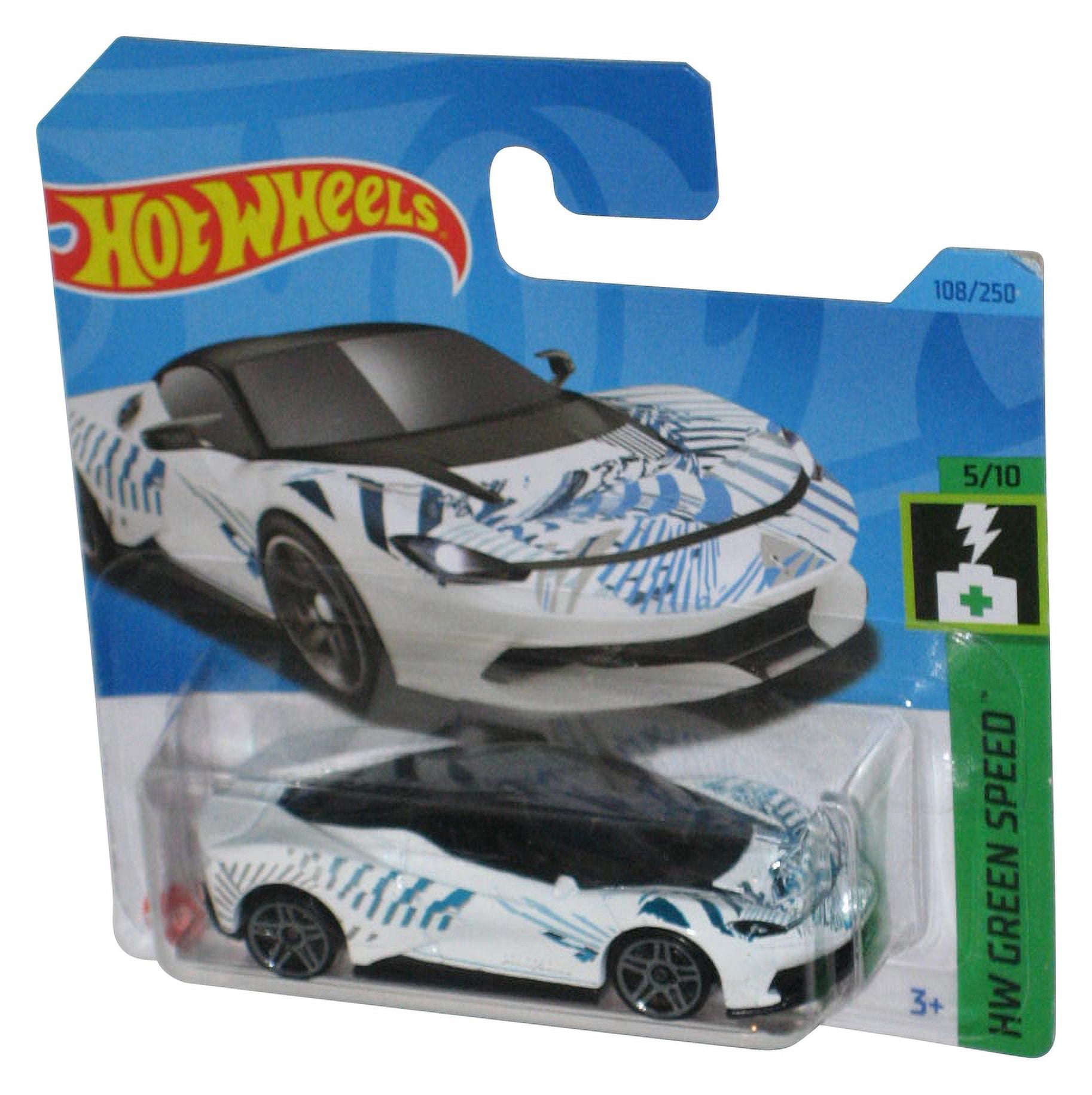 Hot Wheels HW Green Speed 5/10 (2021) White Automobili Pinnifarina ...