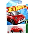 thumbnail image 1 of Hot Wheels HW Green Speed Fiat 500e Diecast Car (Red), 1 of 1