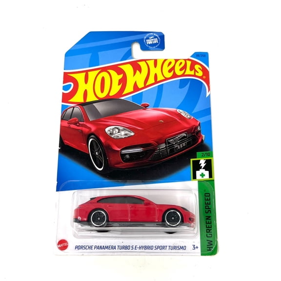Hot Wheels HW Green Speed Porsche Panamer Turbo S E-Hybrid Sport Turismo