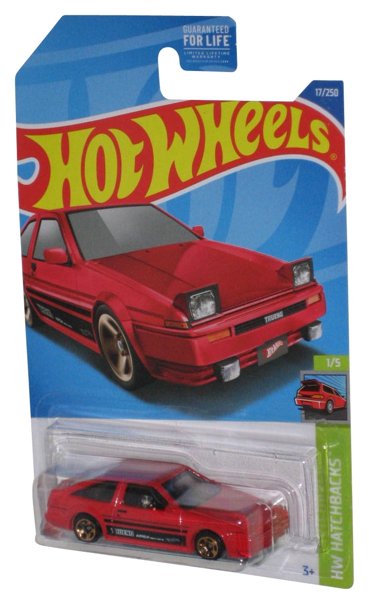 Hot Wheels HW Hatchbacks #1/5 Red Toyota AE86 Sprinter Trueno Toy