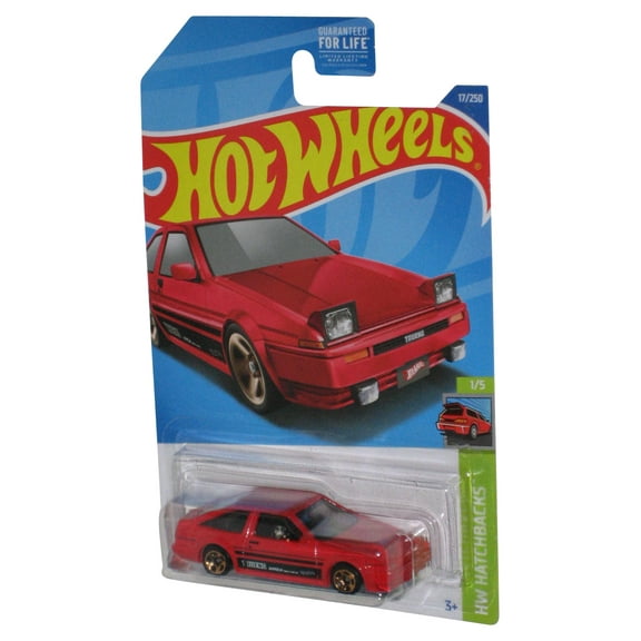 Hot Wheels HW Hatchbacks #1/5 Red Toyota AE86 Sprinter Trueno Toy Car 17/250