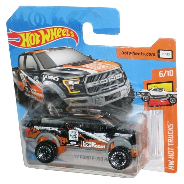Hot Wheels HW Hot Trucks 2017 17 Ford F 150 Raptor Toy 6 10 Short Card