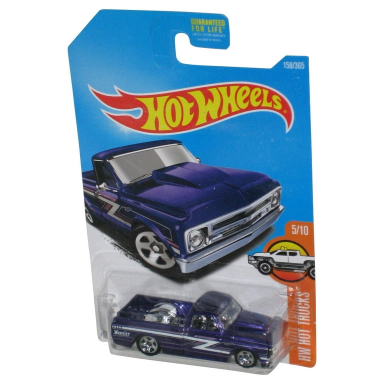 Hot Wheels HW Hot Trucks 5/10 (2015) '67 Chevy C10 Purple Toy 158