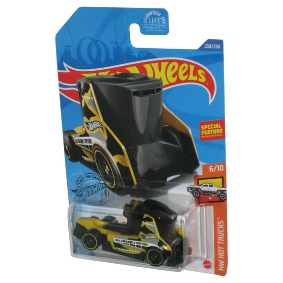 Hot Wheels HW Hot Trucks 6/10 (2017) Yellow Haul-O-Gram Toy Car 238/250