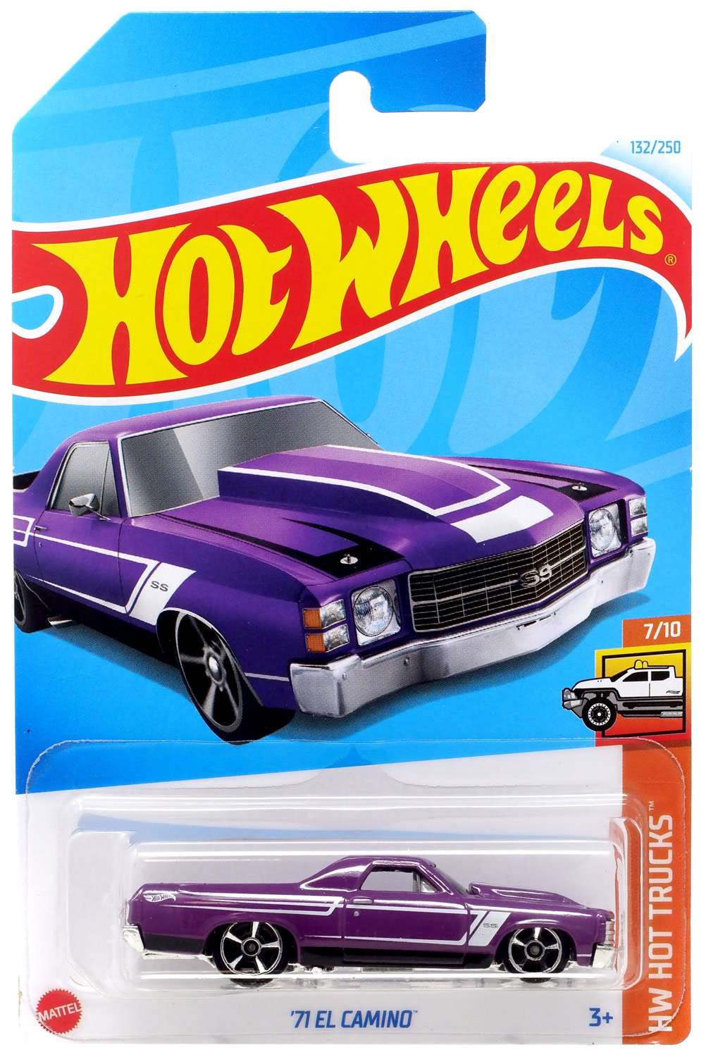 Hot Wheels HW Hot Trucks '71 El Camino Diecast Car
