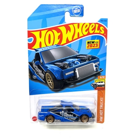 Hot Wheels HW Hot Trucks Limited Grip Blue Truck