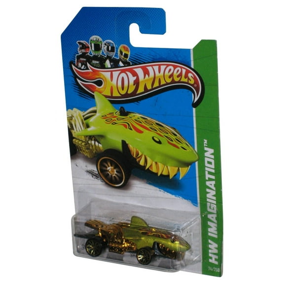 Hot Wheels HW Imagination (2012) Green Sharkruiser Toy Car 74/250