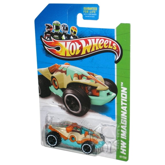 Hot Wheels HW Imagination (2012) Tan & Teal Swamp Buggy Toy Car 67/250