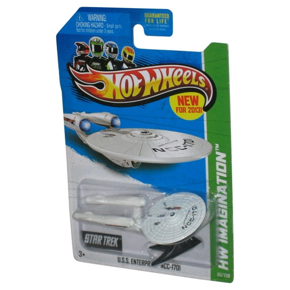 Hot Wheels HW Imagination (2013) Star Trek USS Enterprise NCC-1701 Toy Car 60/250