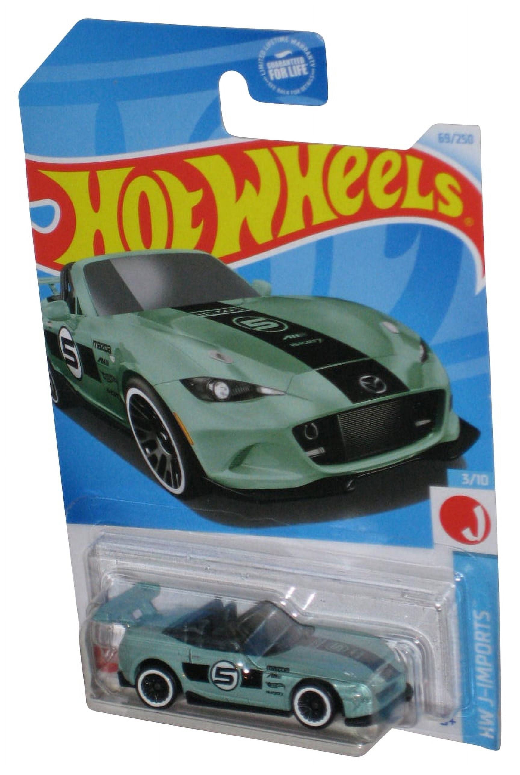 Hot Wheels HW J-Imports 3/10 (2021) Green '15 Mazda MX-5 Miata Toy