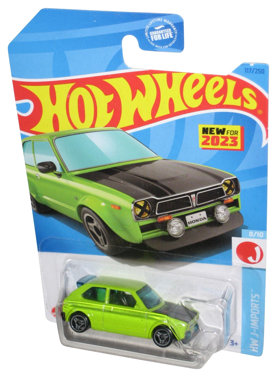 Hot Wheels HW J-Imports 8/10 (2021) Green '73 Honda Civic