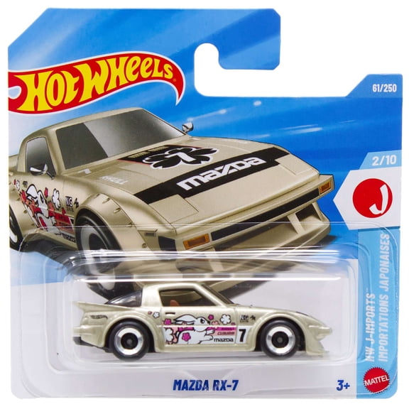 Hot Wheels HW J-Imports Mazda RX-7 Diecast Car