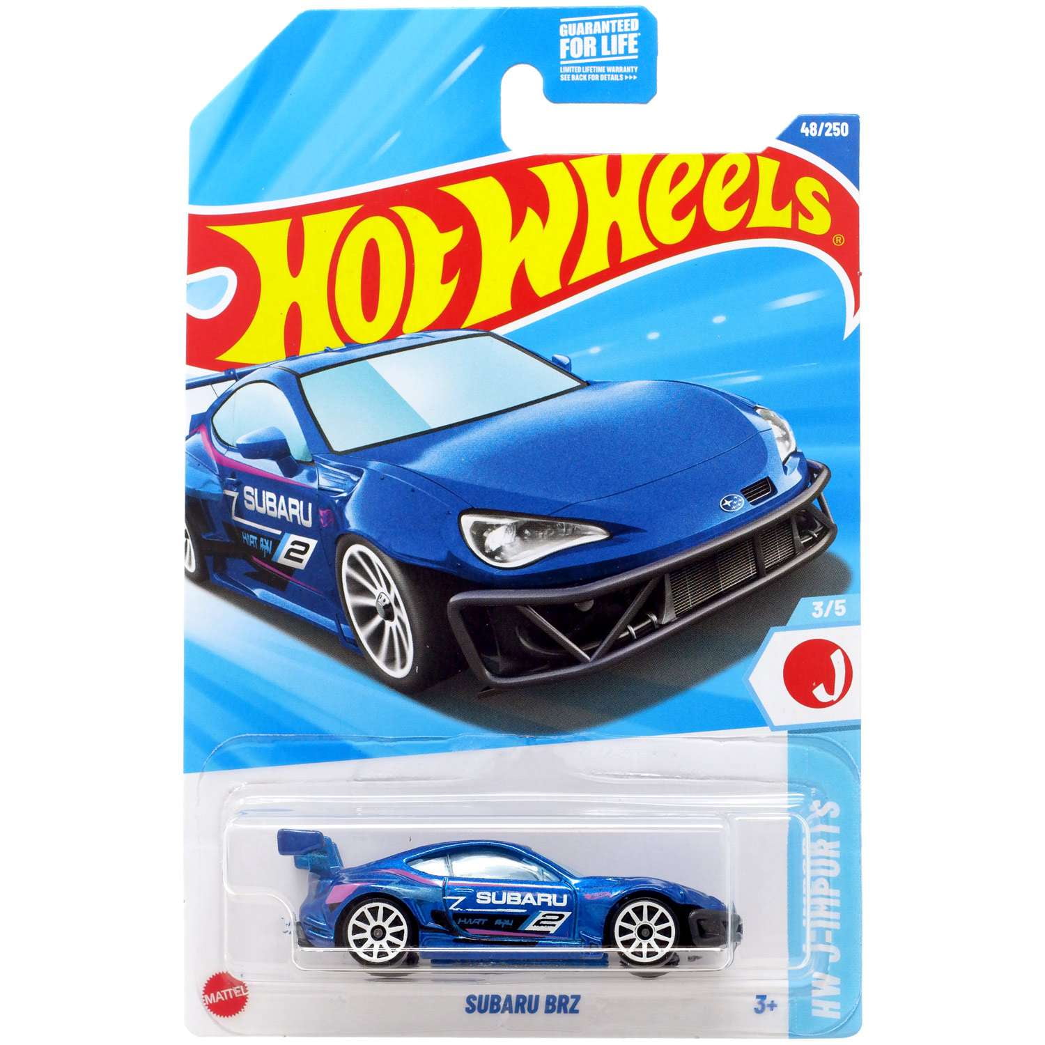 Hot Wheels HW J-Imports Subaru BRZ Diecast Car - Walmart.com
