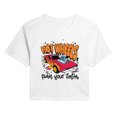 thumbnail image 1 of Hot Wheels - HW Marker - Juniors Cropped Short Sleeve Graphic T-Shirt, 1 of 4