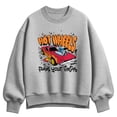 thumbnail image 1 of Hot Wheels - HW Marker - Ladies Oversized Fleece Crew Sweatshirt, 1 of 3