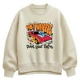 thumbnail image 1 of Hot Wheels - HW Marker - Ladies Oversized Fleece Crew Sweatshirt, 1 of 3