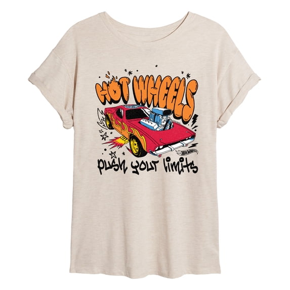 Hot Wheels - HW Marker - Women's Oversized Graphic T-Shirt