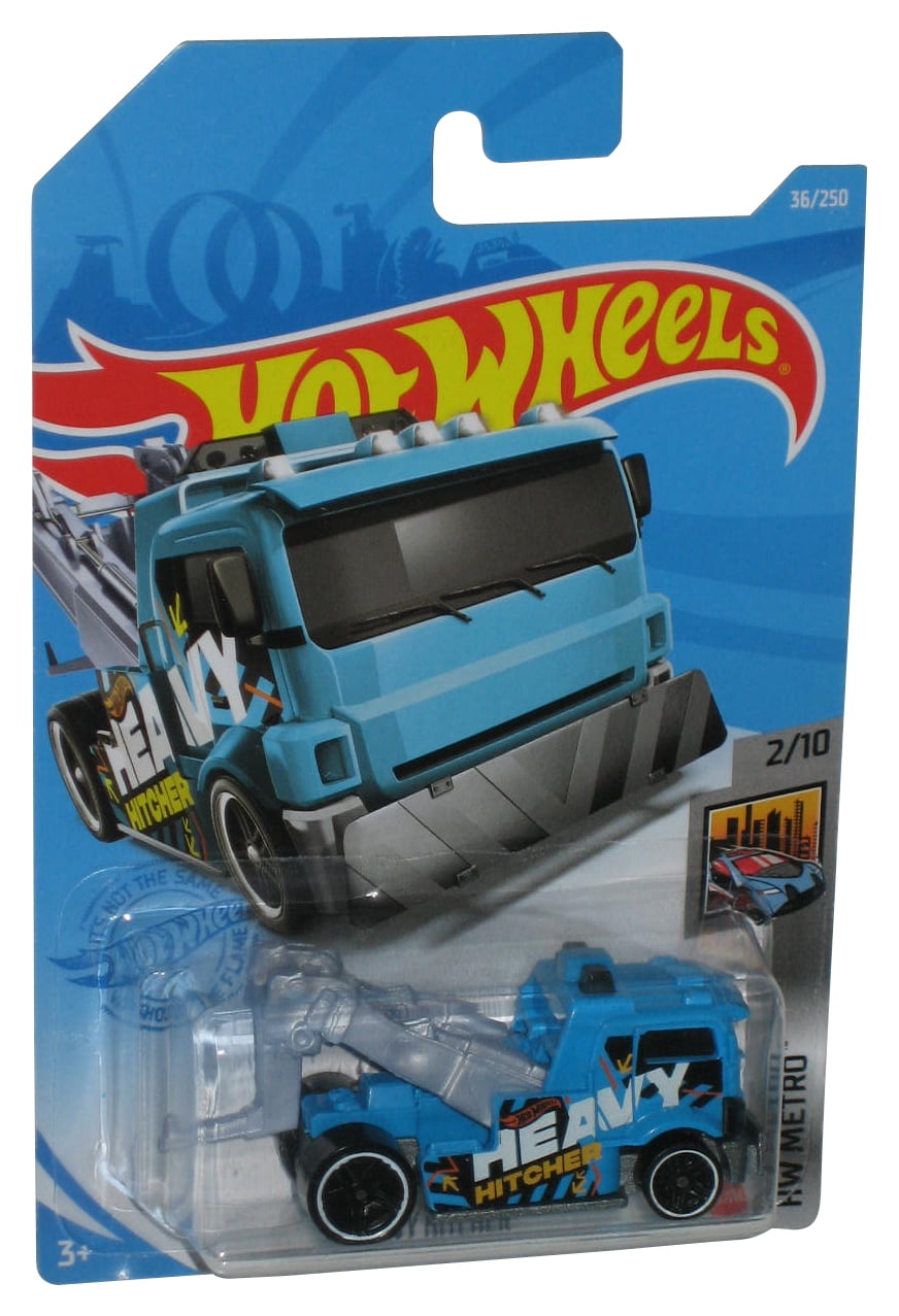 Hot Wheels Heavy Hitcher 1:64 Scale Die-Cast Car - Metro Series 2/10, Blue