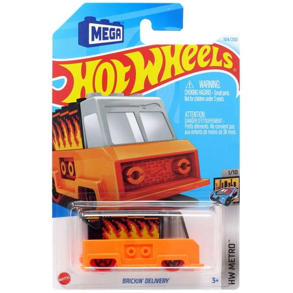 Hot Wheels HW Metro Brickin' Delivery Diecast Car