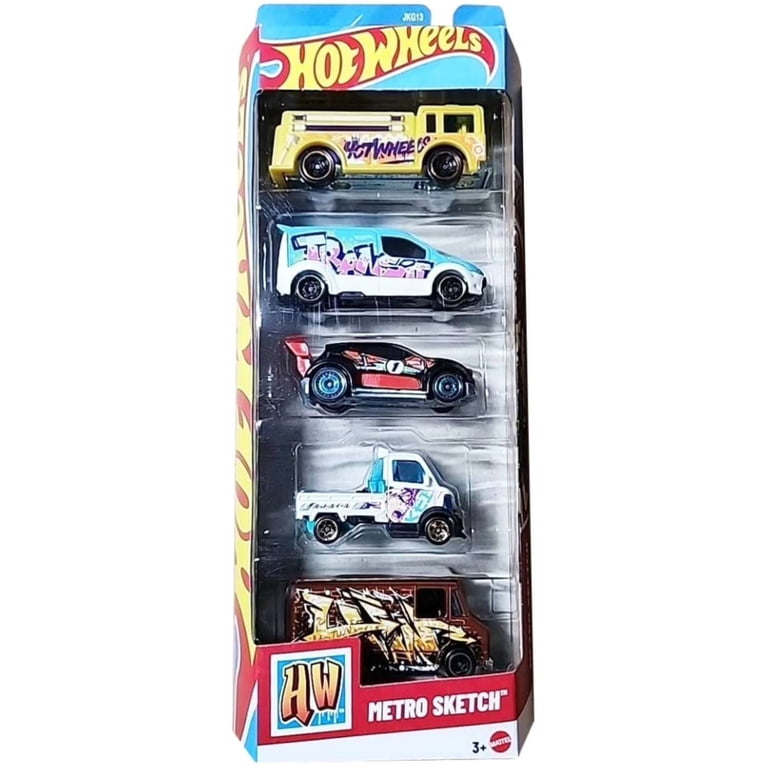 Hot Wheels HW Metro Sketch Fire-Eater, Ford Transit Connect, Fast