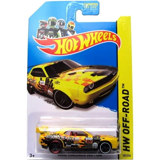 Hot Wheels HW OffRoad 107/250 Dodge Challenger Drift Car