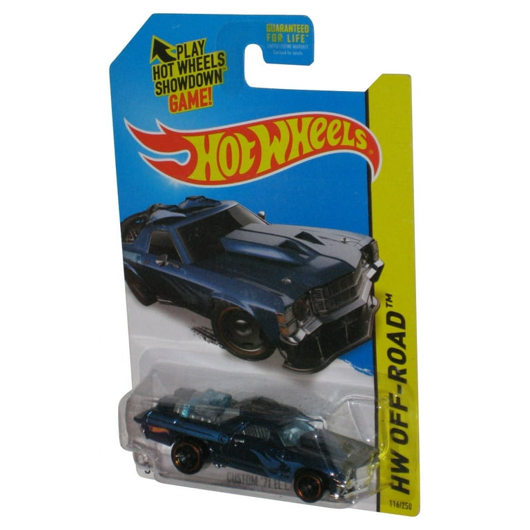Hot Wheels HW Off-Road (2013) Blue Custom '71 El Camino Toy