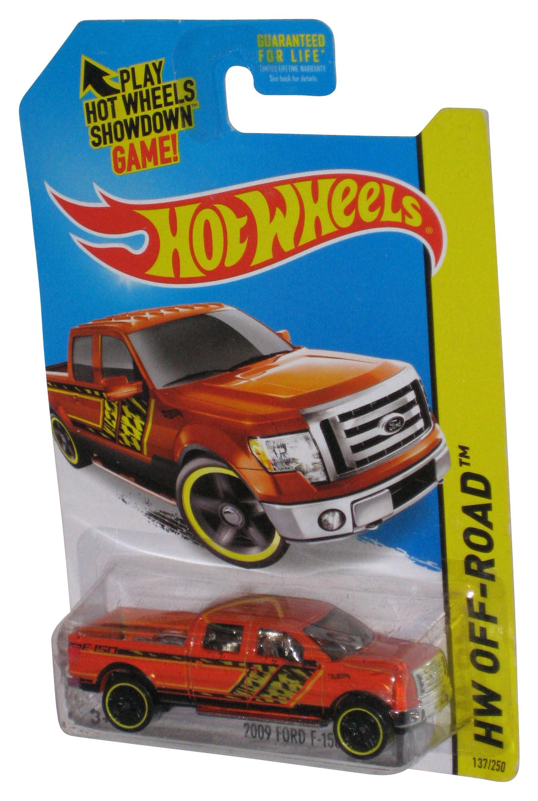 Hot Wheels HW Off-Road (2013) Orange 2009 Ford F-150 Toy Truck 137