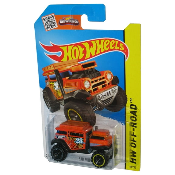Hot Wheels HW Off-Road (2013) Orange Bad Mudder 2 Toy Vehicle 88/250