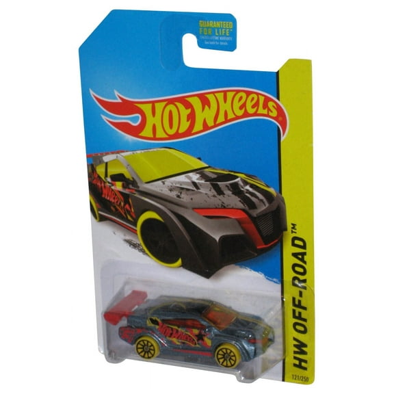 Hot Wheels HW Off-Road Silver Loop Coupe (2013) Mattel Die-Cast Toy Car