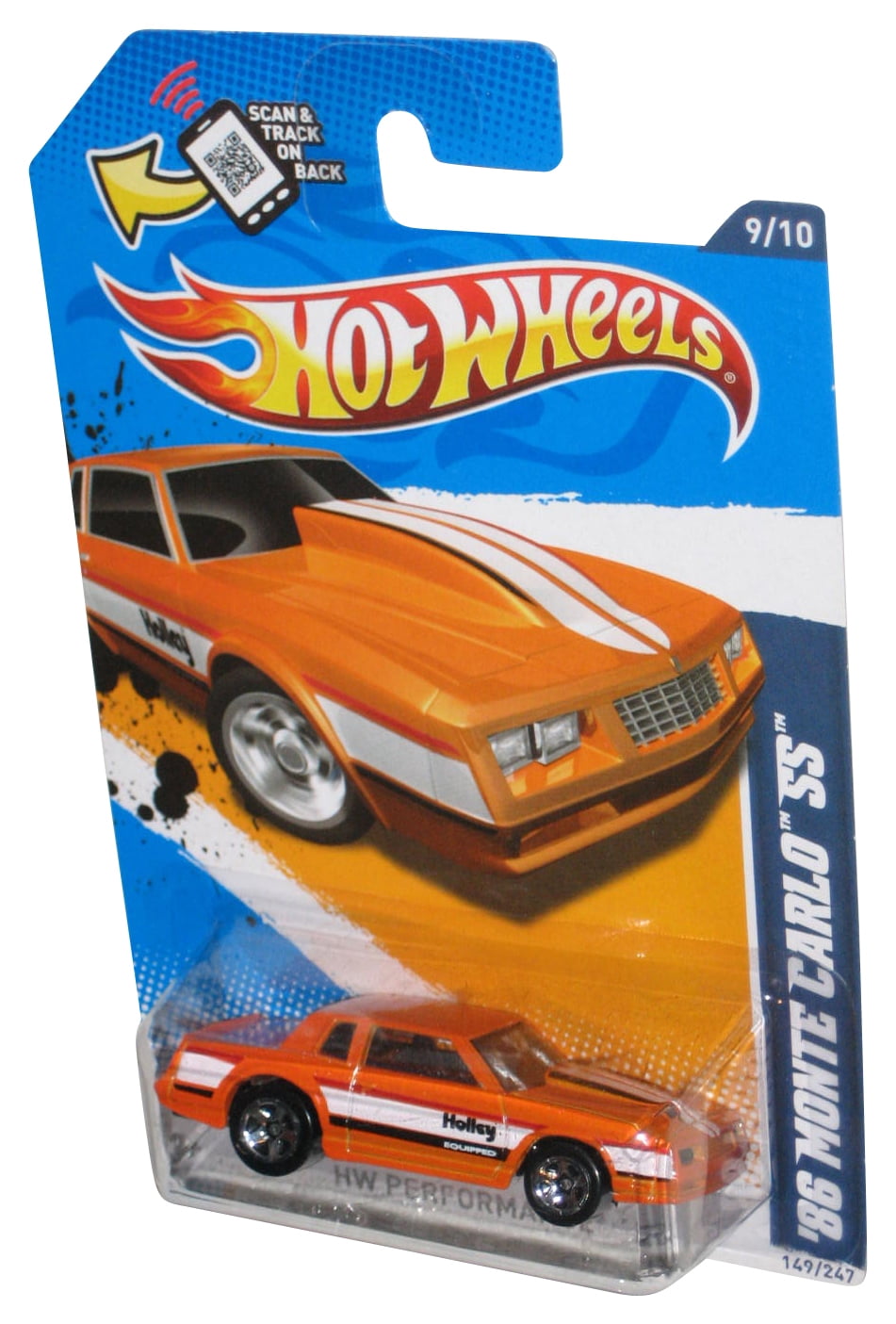 Hot Wheels HW Performance '12 9/10 Orange '86 Monte Carlo SS