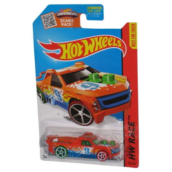 Hot Wheels HW Race (2013) Orange Fig Rig Toy Car 152/250