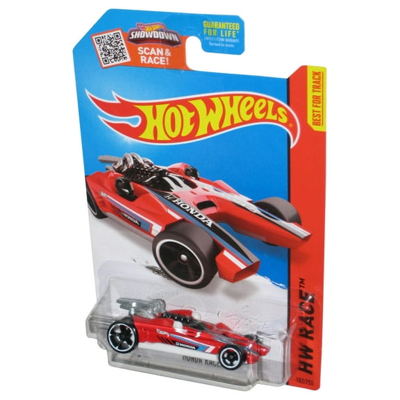 Hot Wheels HW Race (2013) Red Honda Racer Toy Car 182/250