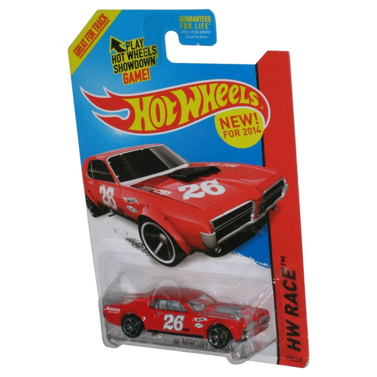 Hot Wheels HW Race (2014) Red '68 Mercury Cougar Car 170/250