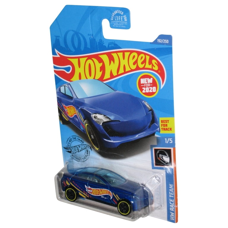 Hot Wheels HW Race Team 1/5 (2020) Blue Grand Cross Toy Car 192
