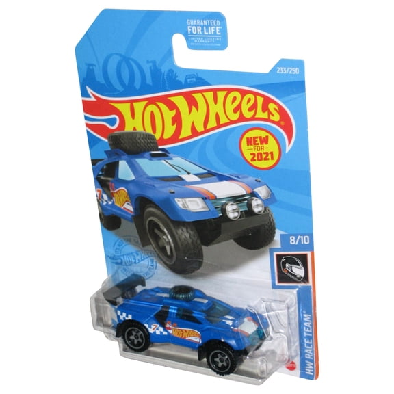 Hot Wheels HW Race Team 8/10 (2021) Blue Sand Burner Toy Car 233/250
