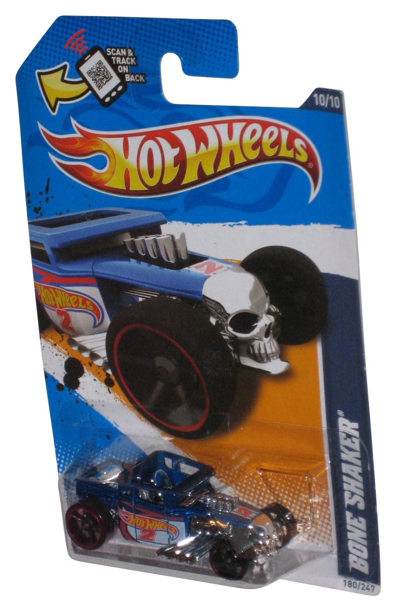 Hot Wheels HW Racing 12 2011 Blue Bone Shaker Toy Car 180 247