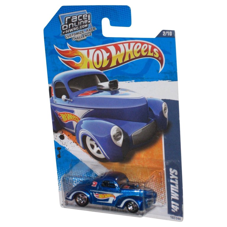 Hot Wheels 1/64 41 Willys Mainline 2011 #8/10 - Neuf - Carte Bleue - Collection