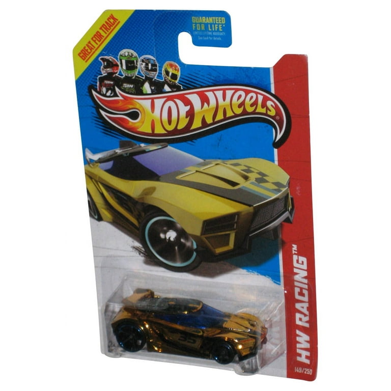 Hot Wheels HW Racing (2012) Gold Chicane Die-Cast Toy Car
