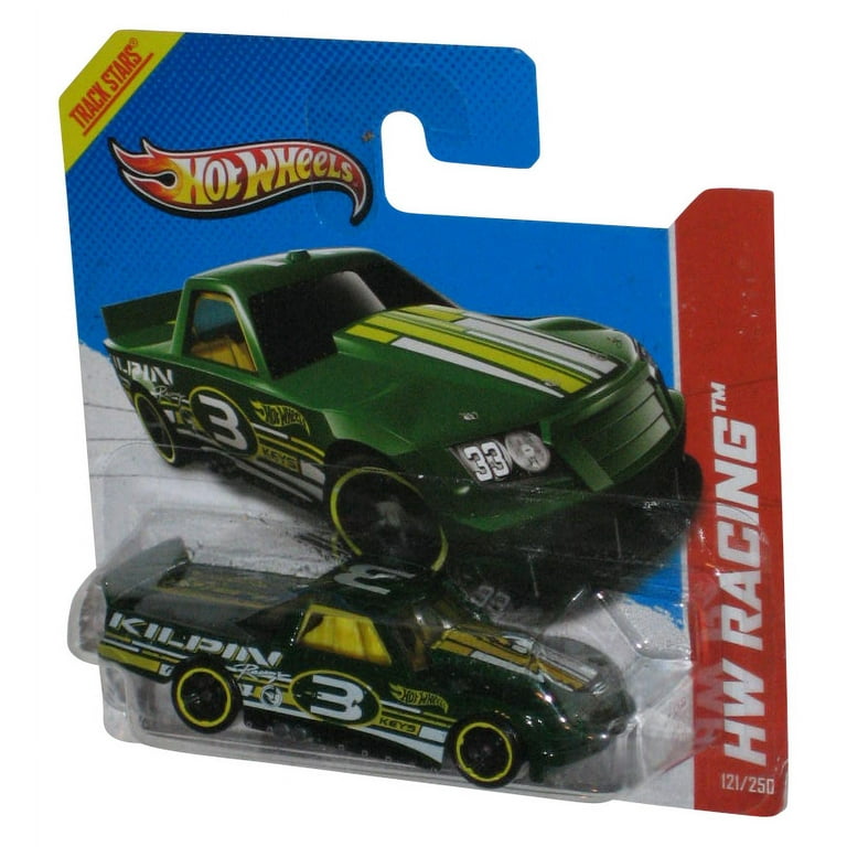 Hot Wheels HW Racing (2012) Green Circle Trucker Car 121/250